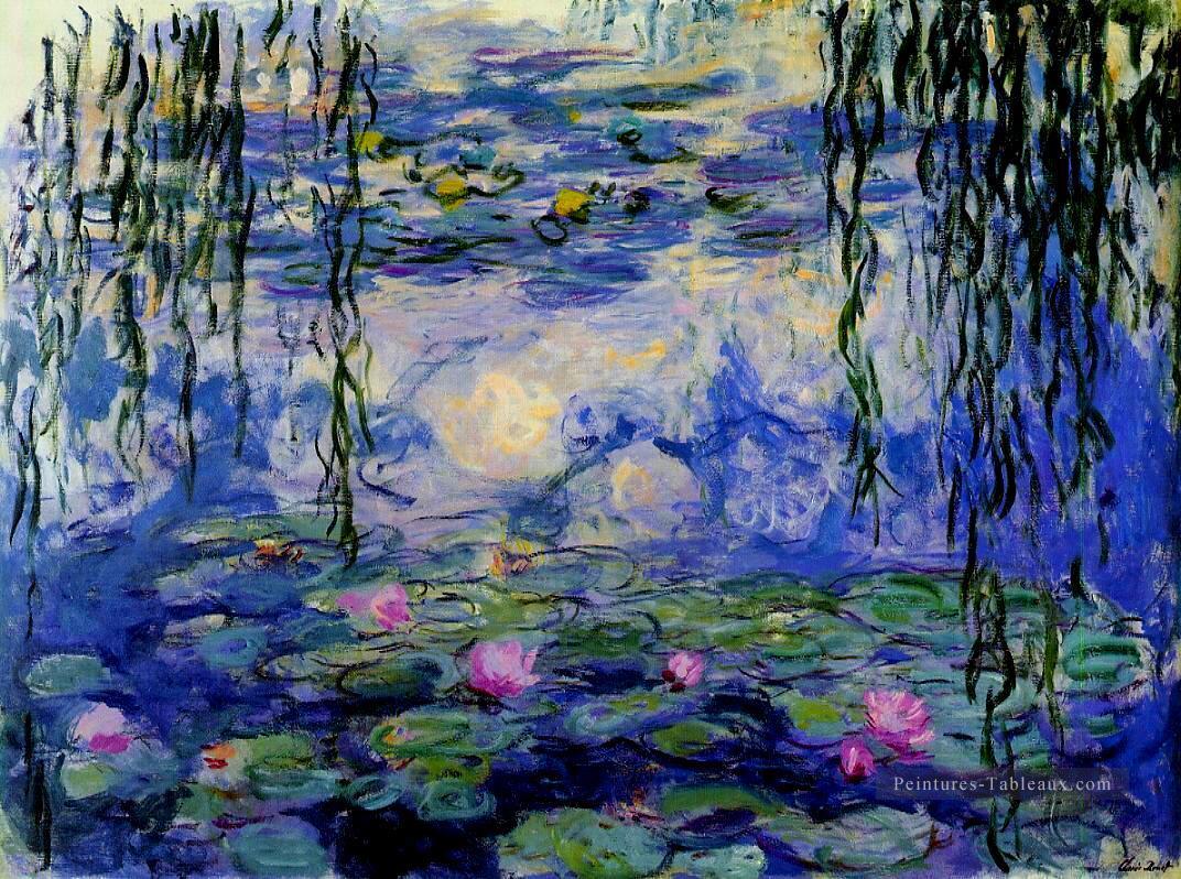 Nymphéas II 1916 Claude Monet Fleurs impressionnistes Peintures à l'huile